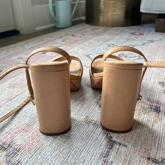 Vince Camuto Pendry Platform Sandal Sandstone Nude - Picture 8 of 10